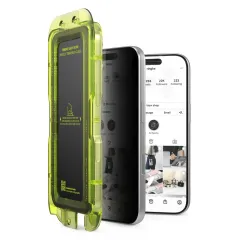 Apple iPhone 17 Pro aizsargstikls  RINGKE EASY SLIDE 2-PACK PRIVACY