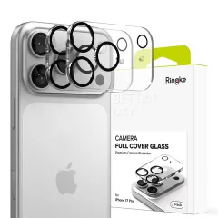 iPhone iPhone 17 Pro aizsargstikls RINGKE CAMERA FULL COVER 2-PACK Apple iPhone 17 Pro
