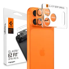 iPhone iPhone 17 Pro aizsargstikls SPIGEN OPTIK PRO XL GLAS.TR ”EZ FIT” CAMERA PROTECTOR Apple iPhone 17 Pro