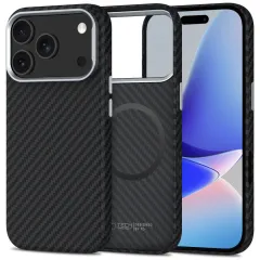 iPhone iPhone 17 Pro vāciņš TECH-PROTECT ION CARBON MAGSAFE Apple iPhone 17 Pro