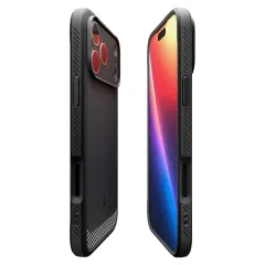 Apple iPhone 17 Pro skal svart SPIGEN RUGGED ARMOR MAG MAGSAFE
