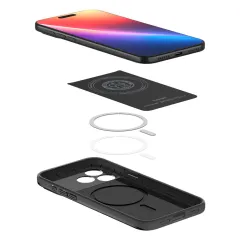 Apple iPhone 17 Pro vāciņš melns SPIGEN THIN FIT MAG MAGSAFE