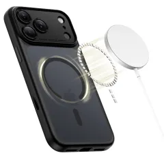 Apple iPhone 17 Pro case black TECH-PROTECT MAGPEAK MAGSAFE CC