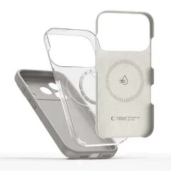 Apple iPhone 17 Pro skal grå TECH-PROTECT SILICONE MAGSAFE