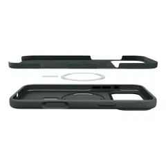 Apple iPhone 17 Pro skal grön SPIGEN SILICONE FIT MAG MAGSAFE