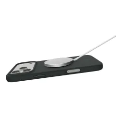 Apple iPhone 17 Pro skal grön SPIGEN SILICONE FIT MAG MAGSAFE