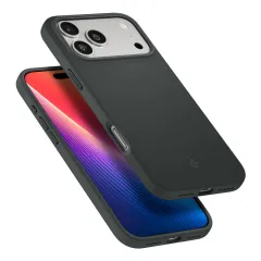 Apple iPhone 17 Pro skal grön SPIGEN SILICONE FIT MAG MAGSAFE