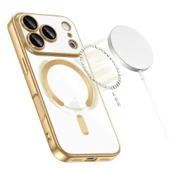 Apple iPhone 17 Pro case golden TECH-PROTECT MAGFLEX MAGSAFE