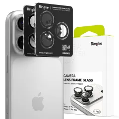 iPhone iPhone 17 Pro aizsargstikls RINGKE CAMERA FRAME PROTECTOR 2-PACK Apple iPhone 17 Pro