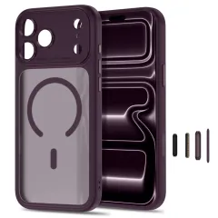 iPhone iPhone 17 Pro Telefona vāciņš TECH-PROTECT MAGPEAK MAGSAFE CC Apple iPhone 17 Pro