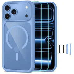 iPhone iPhone 17 Pro Telefona vāciņš TECH-PROTECT MAGONE MAGSAFE CC + GLASS 2-PACK Apple iPhone 17 Pro