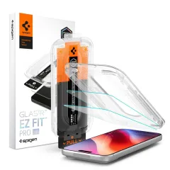 iPhone iPhone 17 Pro Aizsargstikls SPIGEN GLAS.TR EZ FIT PRO HD AC 2-PACK Apple iPhone 17 Pro