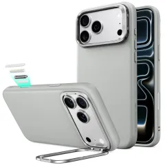 iPhone iPhone 17 Pro Telefona vāciņš ESR LEATHER KICKSTAND MAGSAFE Apple iPhone 17 Pro