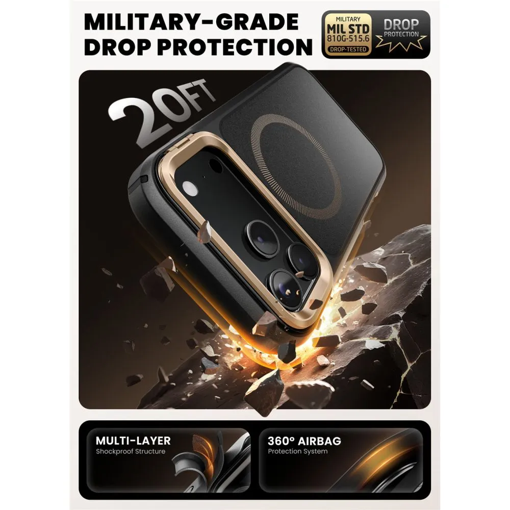 Apple iPhone 17 Pro Max dėklas  SUPCASE IBLSN ARES FLIP MAG MAGSAFE