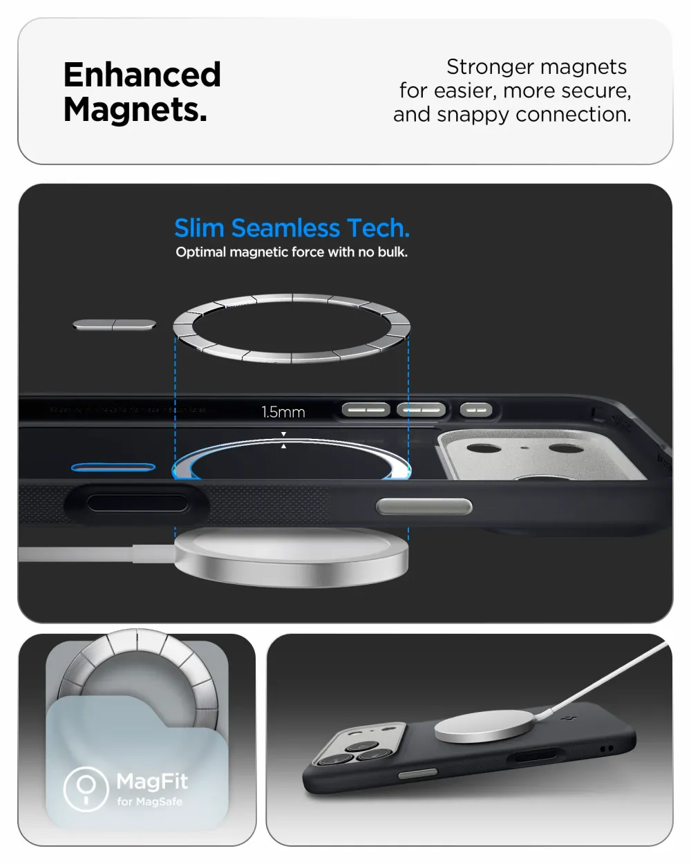 Apple iPhone 17 Pro Max skal  SPIGEN NANO POP MAG MAGSAFE
