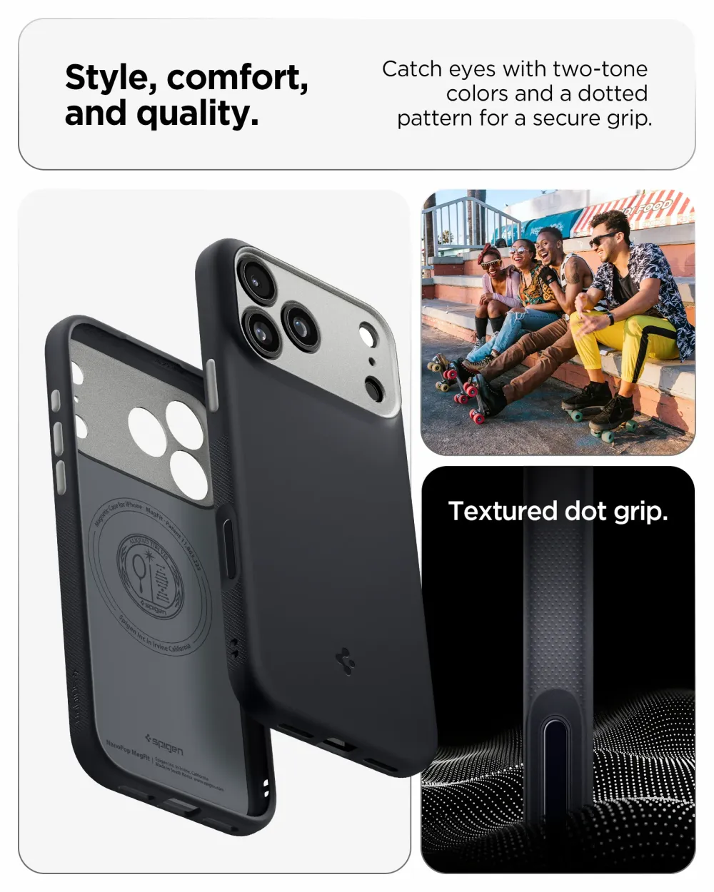 Apple iPhone 17 Pro Max skal  SPIGEN NANO POP MAG MAGSAFE