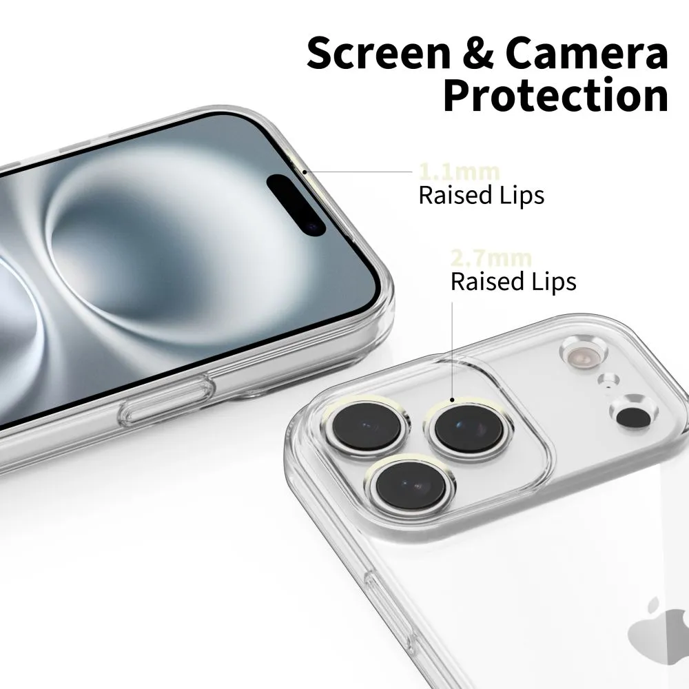 Apple iPhone 17 Pro Max suojakuori läpinäkyvä TECH-PROTECT FLEXAIR
