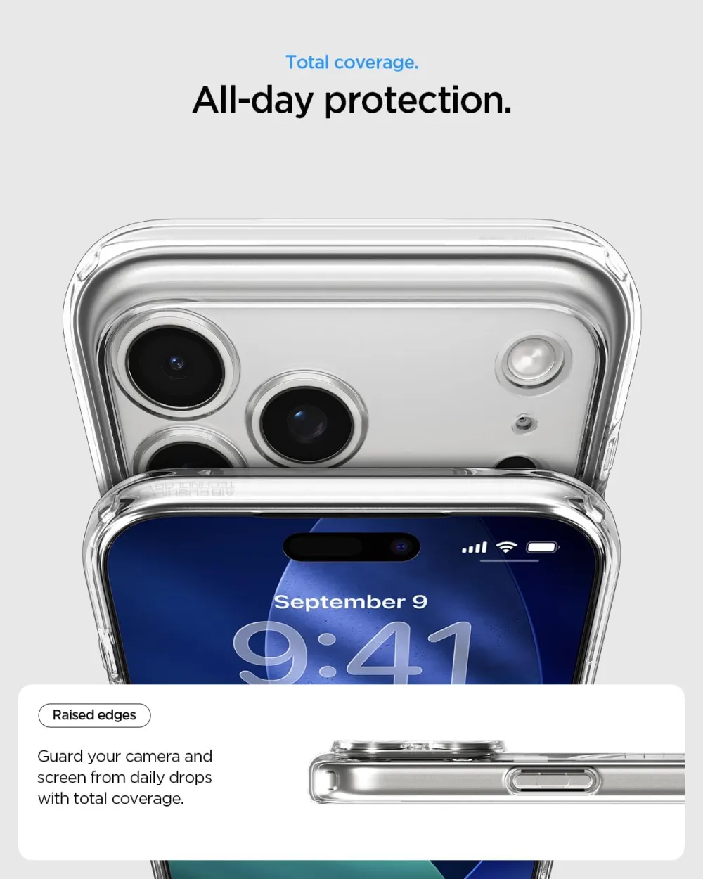 Apple iPhone 17 Pro Max suojakuori läpinäkyvä SPIGEN ULTRA HYBRID MAG MAGSAFE