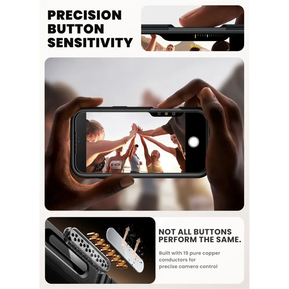 Apple iPhone 17 Pro Max suojakuori musta SUPCASE IBLSN ARES FLIP MAG MAGSAFE