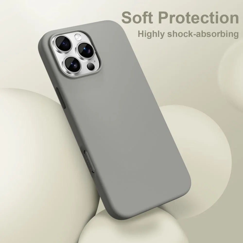 Apple iPhone 17 Pro Max suojakuori harmaa TECH-PROTECT SILICONE MAGSAFE