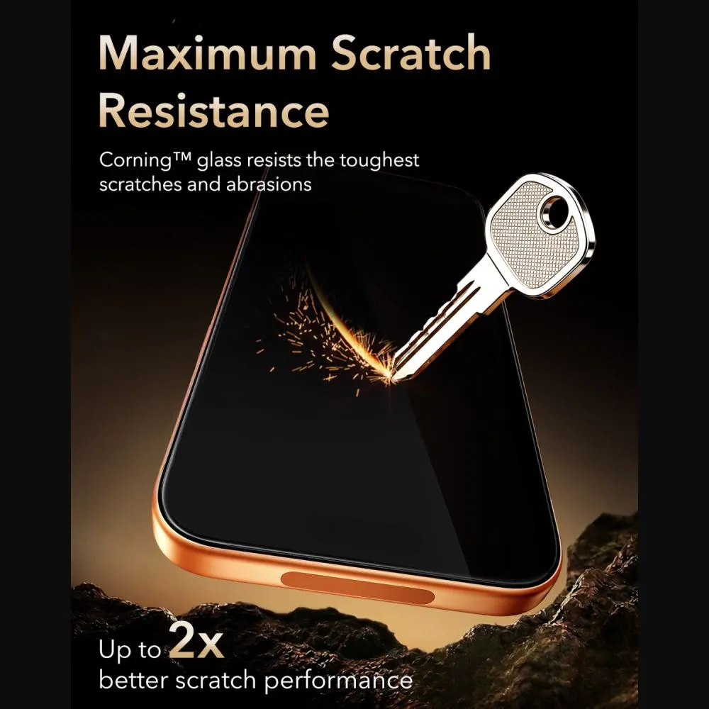 Apple iPhone 17 Pro Max skärmskydd  ESR ULTRAFIT ARMORITE PRO TEMPERED GLASS
