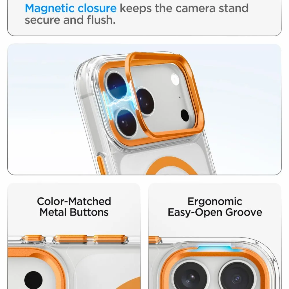 Apple iPhone 17 Pro Max skal  SPIGEN ULTRA HYBRID OPTIK S MAGSAFE