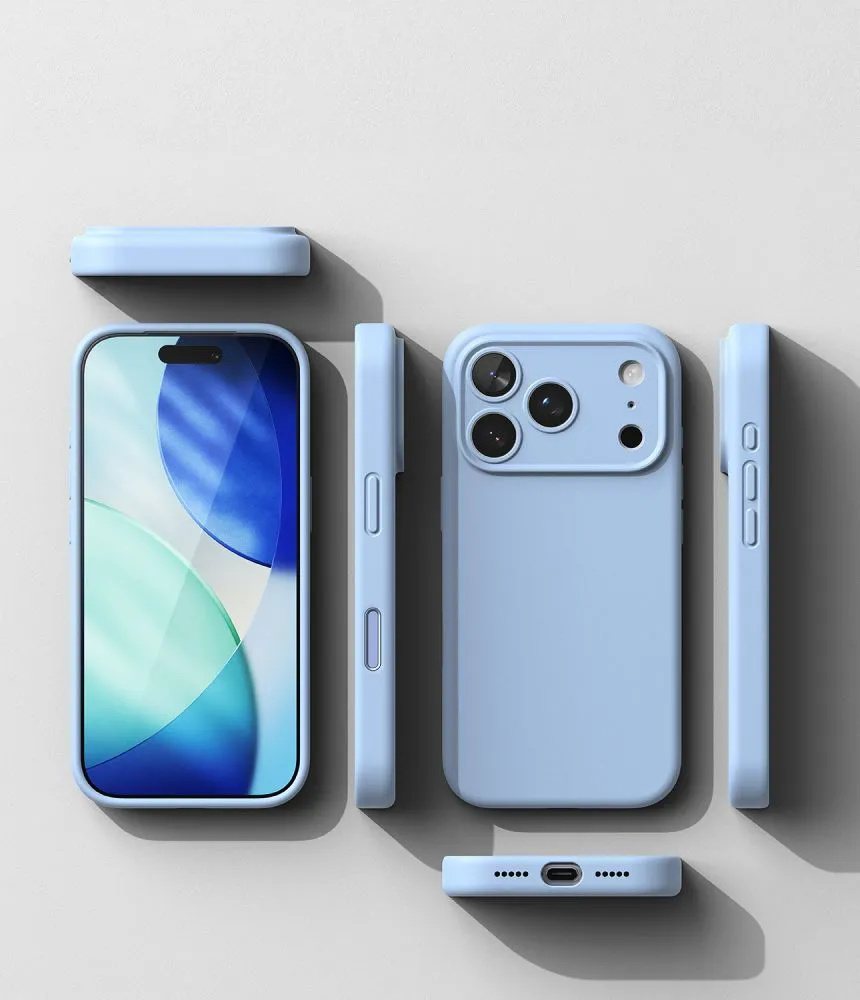 Apple iPhone 17 Pro Max Telefona vāciņš zils RINGKE SILICONE MAGNETIC MAGSAFE