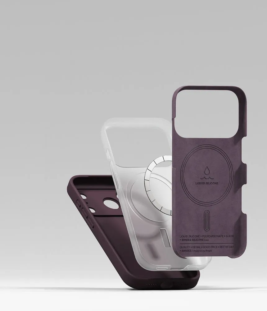 Apple iPhone 17 Pro Max skal  RINGKE SILICONE MAGNETIC MAGSAFE