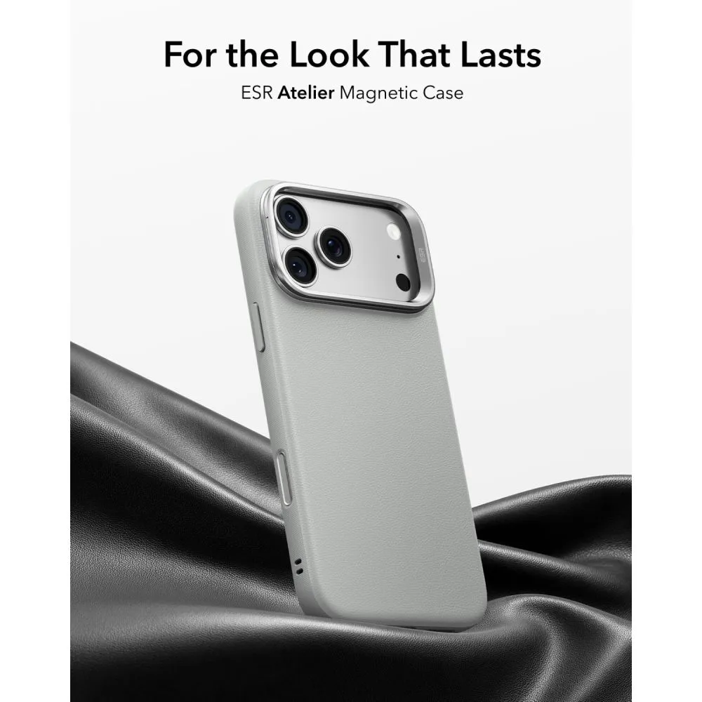 Apple iPhone 17 Pro Max skal  ESR LEATHER KICKSTAND MAGSAFE