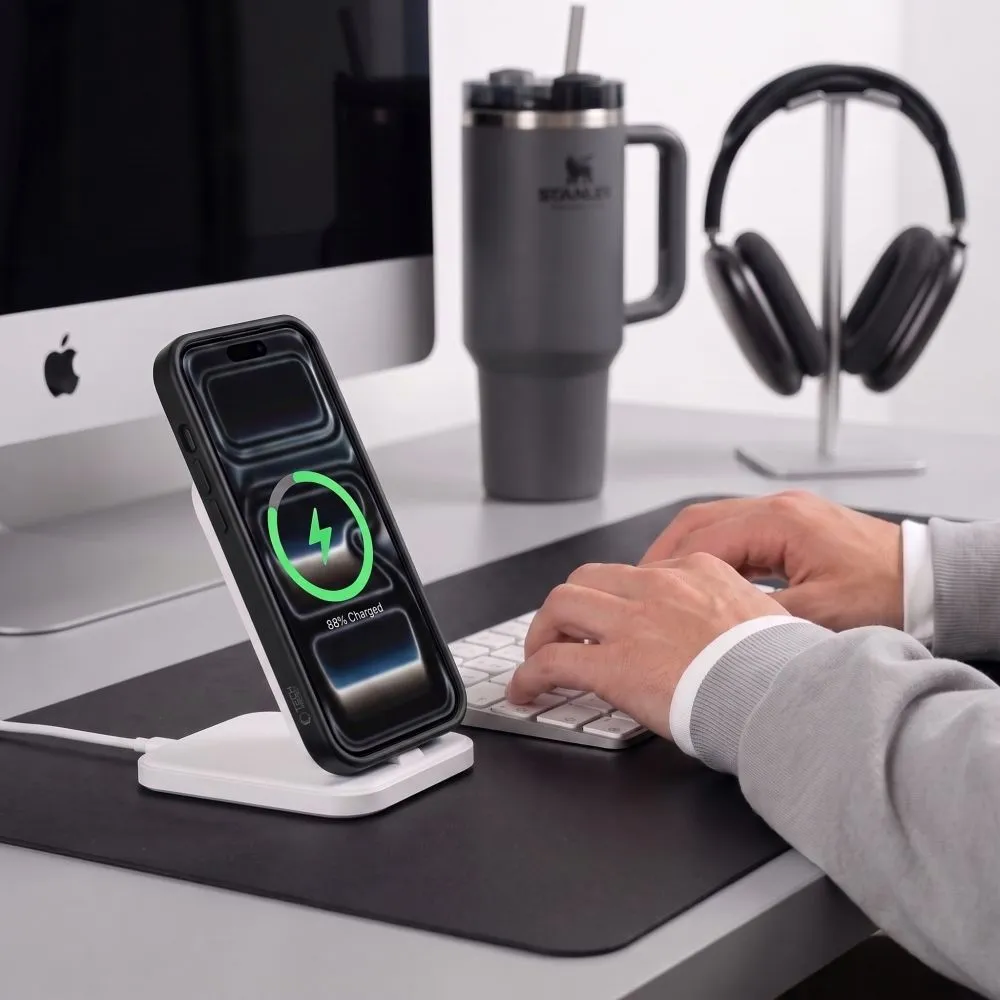 Apple iPhone 17 Pro Max Telefona vāciņš melns TECH-PROTECT BASICMAG MAGSAFE
