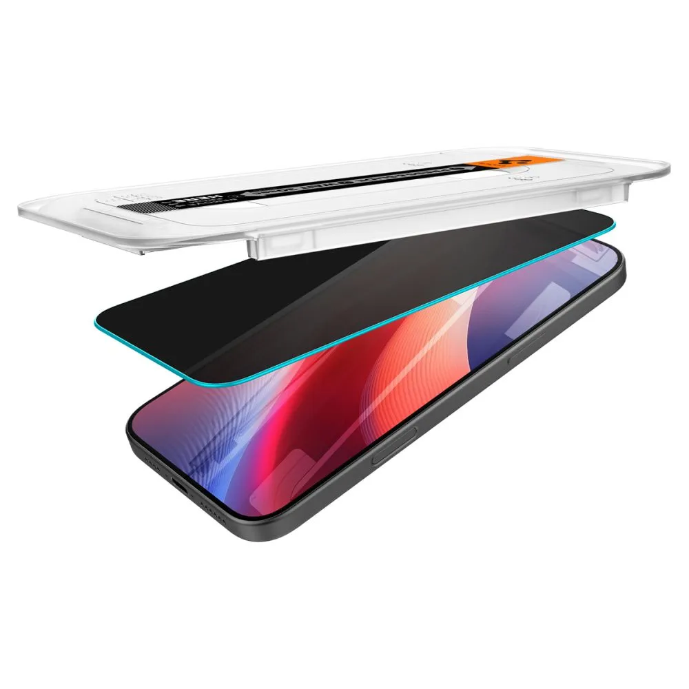 Apple iPhone 17 Pro Max Aizsargstikls  SPIGEN GLAS.TR ”EZ FIT” PRIVACY 2-PACK