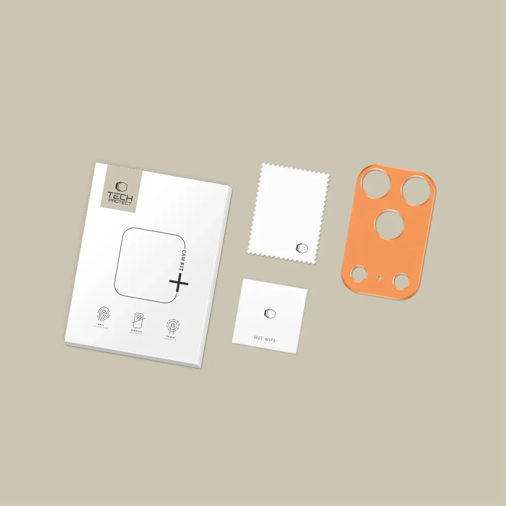 Apple iPhone 17 Pro Max защитное стекло  TECH-PROTECT CAMALLOY FIT+