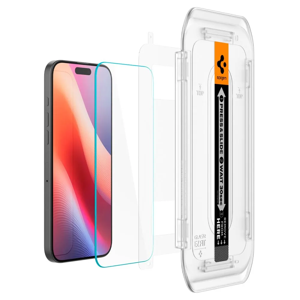 Apple iPhone 17 Pro Max Aizsargstikls  SPIGEN GLAS.TR ”EZ FIT” 2-PACK