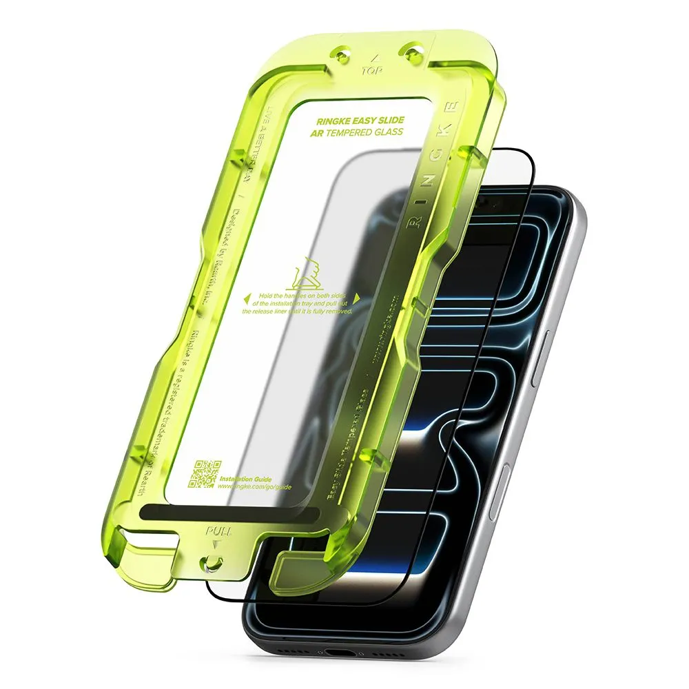 Apple iPhone 17 Pro Max Aizsargstikls  RINGKE EASY SLIDE ANTI REFLECTIVE TEMPERED GLASS