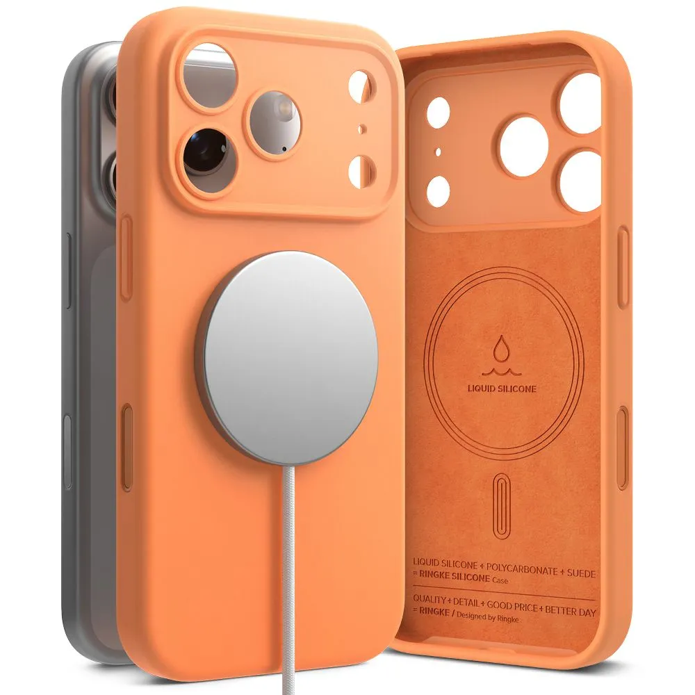Apple iPhone 17 Pro Max suojakuori  RINGKE SILICONE MAGNETIC MAGSAFE