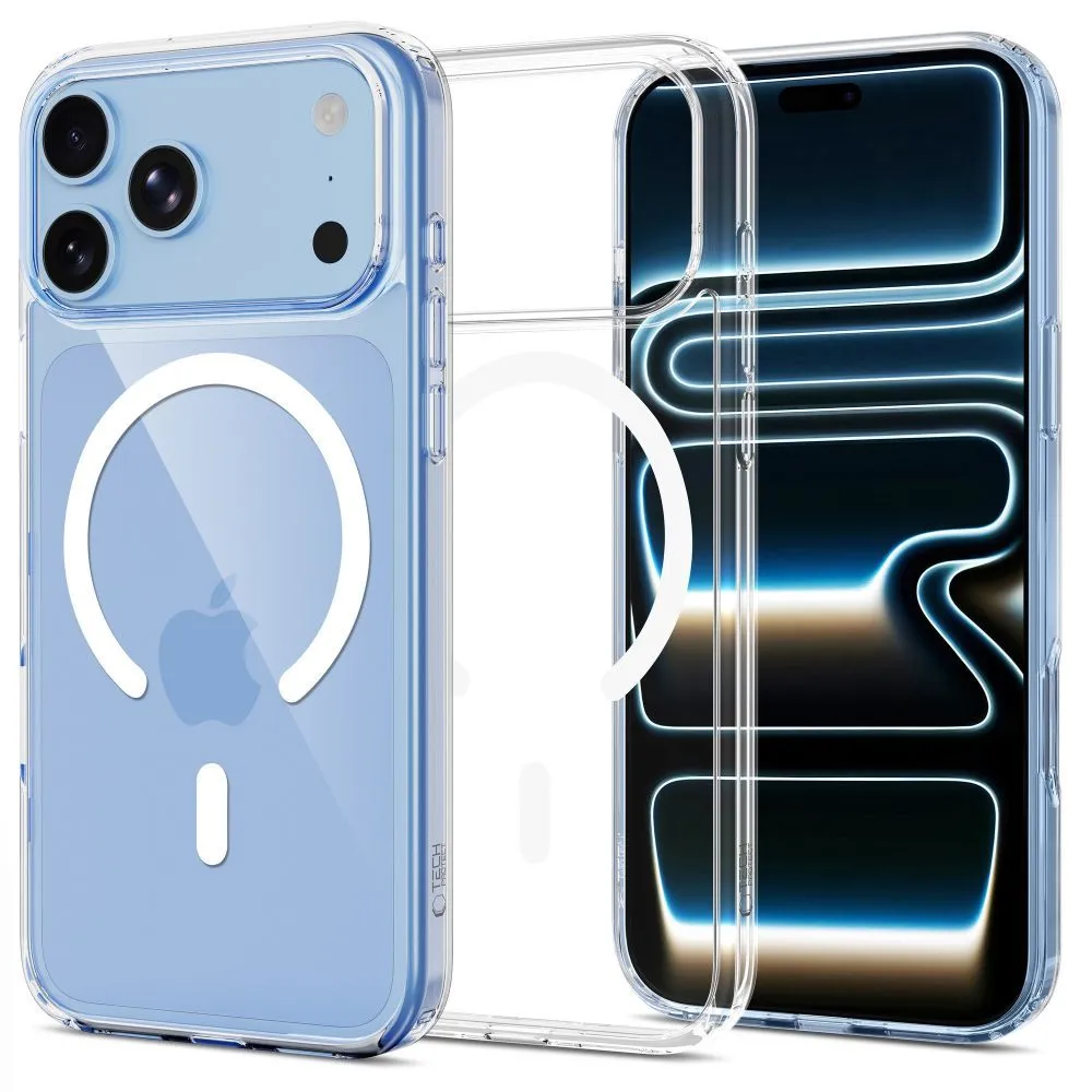 Apple iPhone 17 Pro Max Telefona vāciņš  TECH-PROTECT FLEXAIR HYBRID MAGSAFE + GLASS 2-PACK