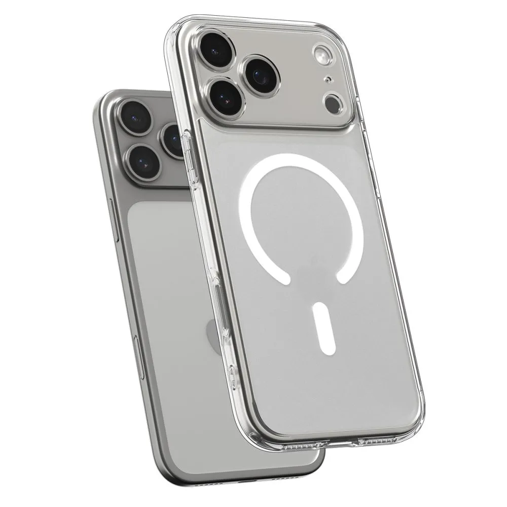 Apple iPhone 17 Pro Max suojakuori läpinäkyvä SPIGEN ULTRA HYBRID MAG MAGSAFE