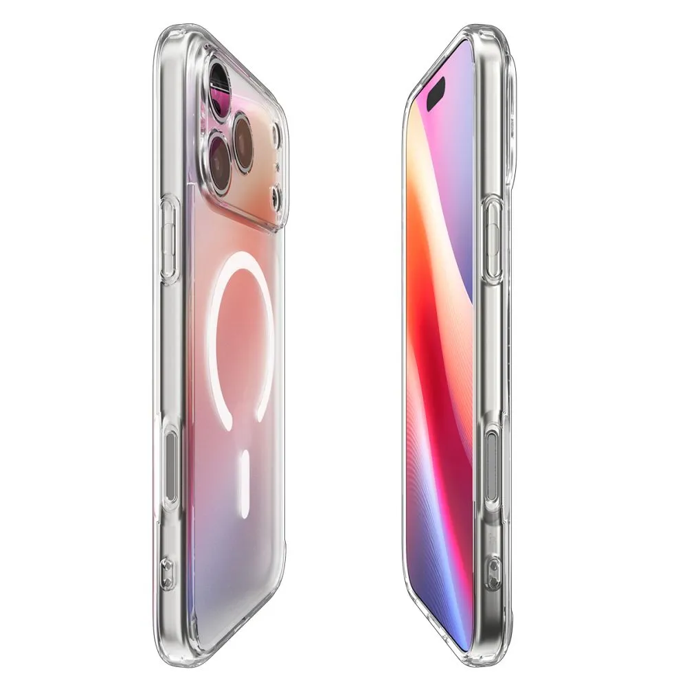 Apple iPhone 17 Pro Max suojakuori läpinäkyvä SPIGEN ULTRA HYBRID MAG MAGSAFE