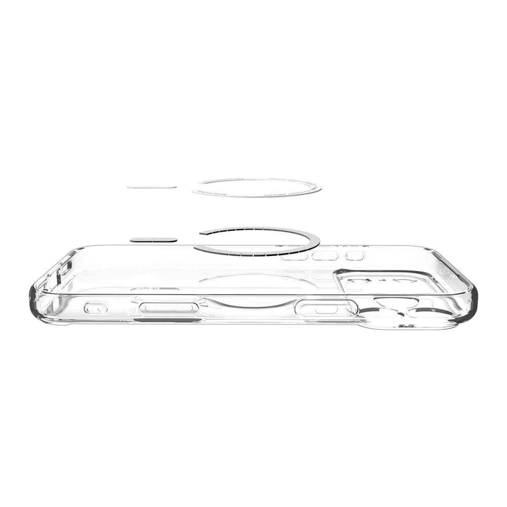 Apple iPhone 17 Pro Max suojakuori läpinäkyvä SPIGEN ULTRA HYBRID MAG MAGSAFE