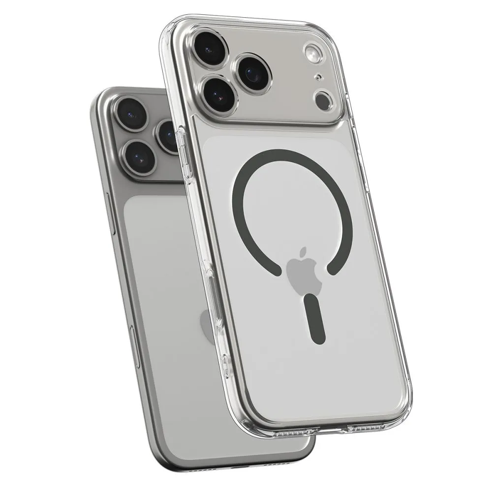 Apple iPhone 17 Pro Max suojakuori läpinäkyvä SPIGEN ULTRA HYBRID MAG MAGSAFE