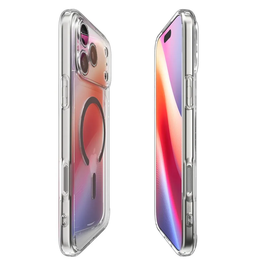 Apple iPhone 17 Pro Max suojakuori läpinäkyvä SPIGEN ULTRA HYBRID MAG MAGSAFE