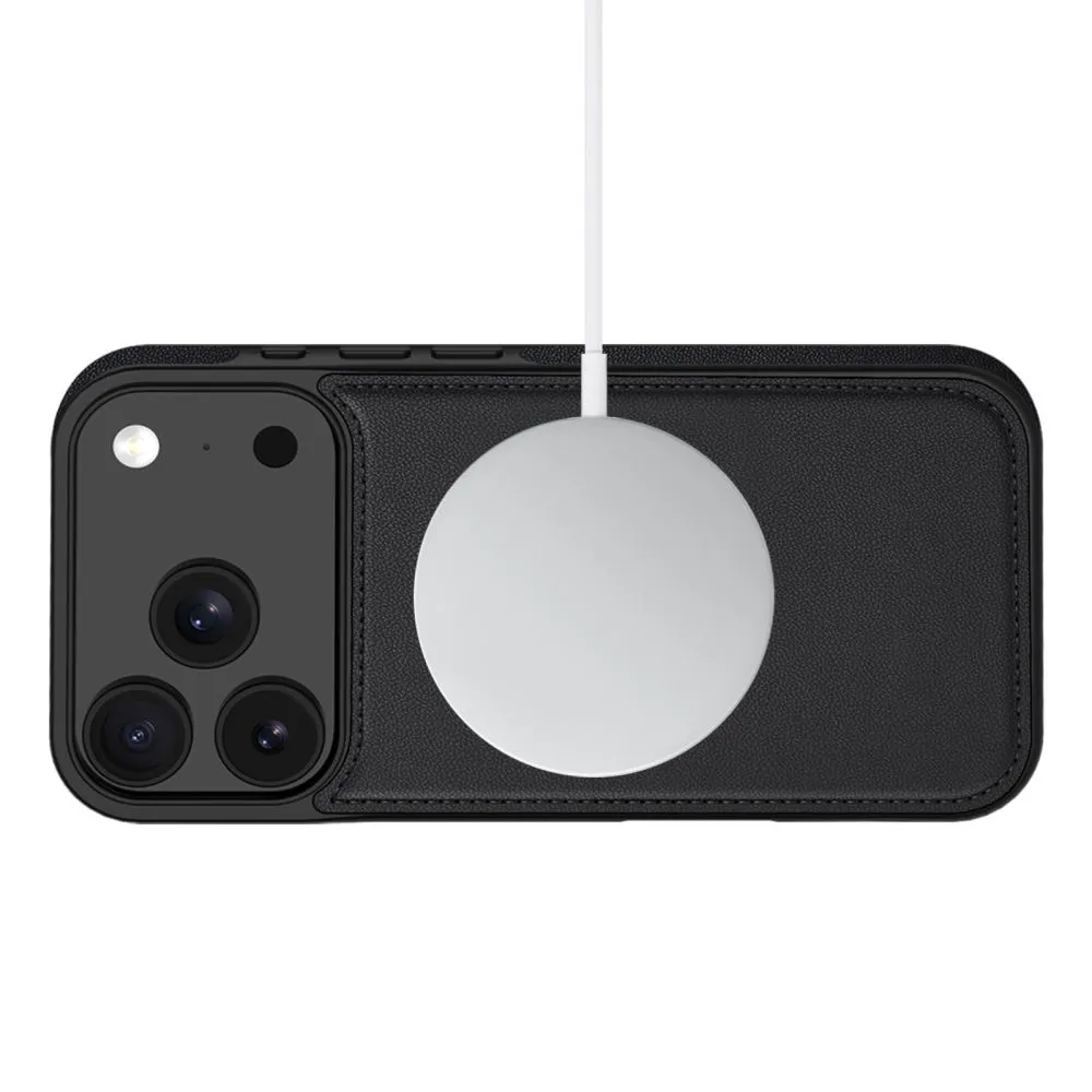 Apple iPhone 17 Pro Max suojakotelo musta TECH-PROTECT WALLET MAGSAFE