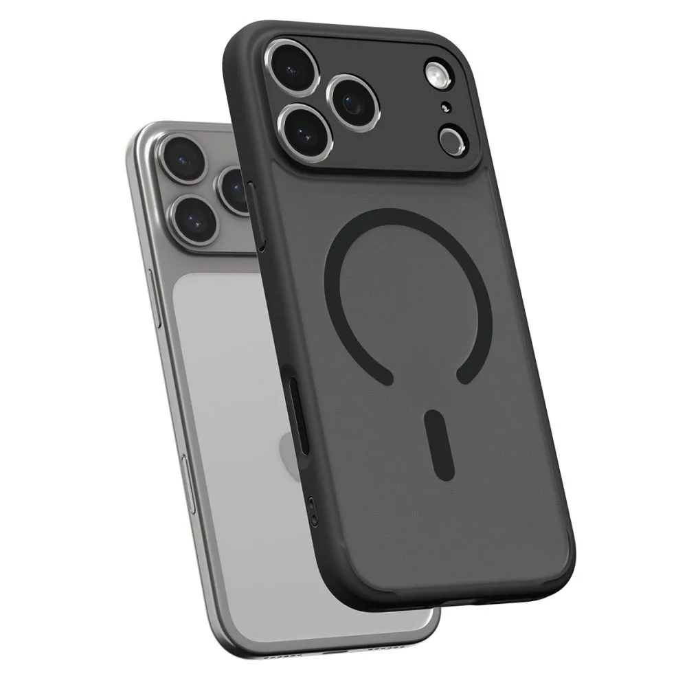 Apple iPhone 17 Pro Max suojakuori musta SPIGEN ULTRA HYBRID MAG MAGSAFE