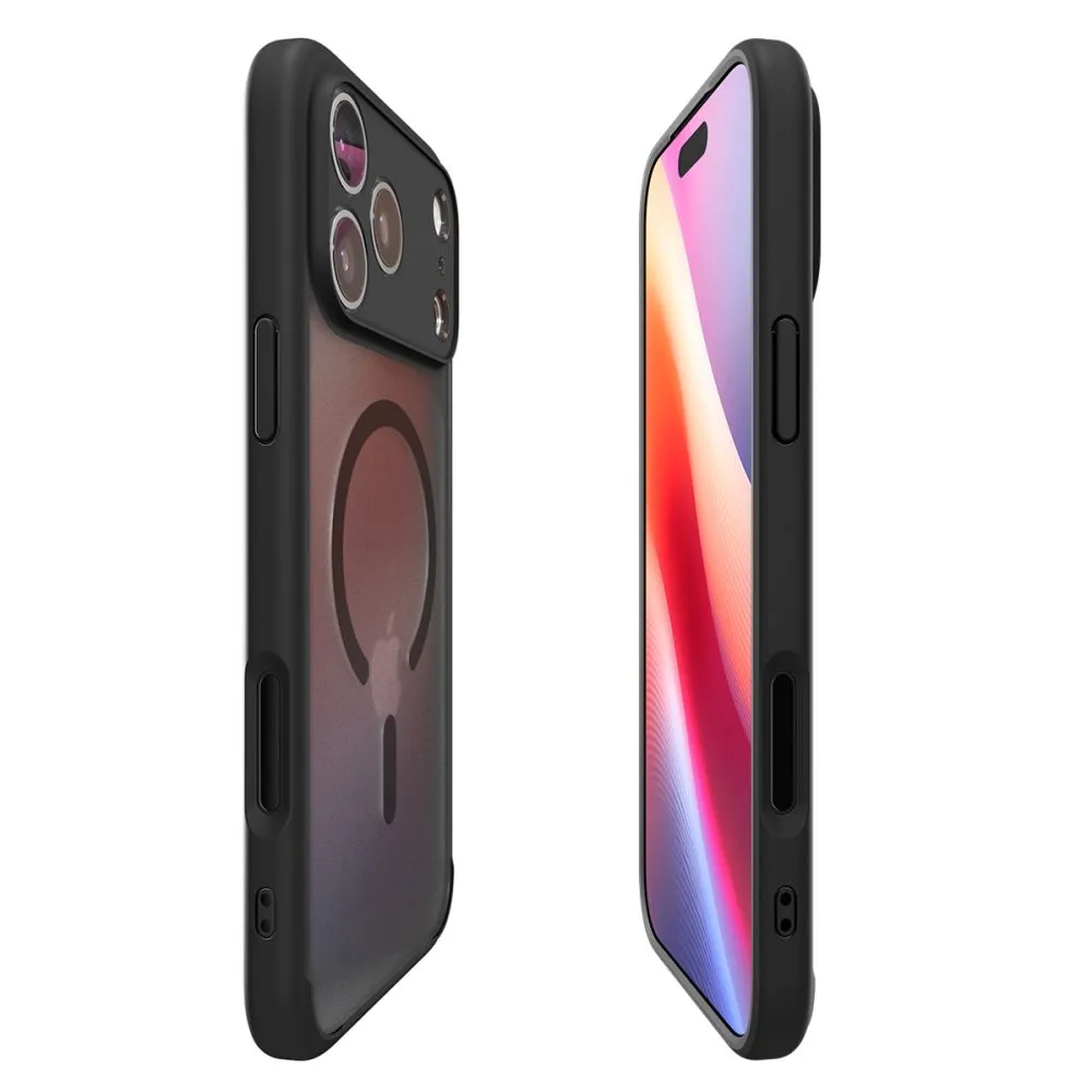 Apple iPhone 17 Pro Max suojakuori musta SPIGEN ULTRA HYBRID MAG MAGSAFE