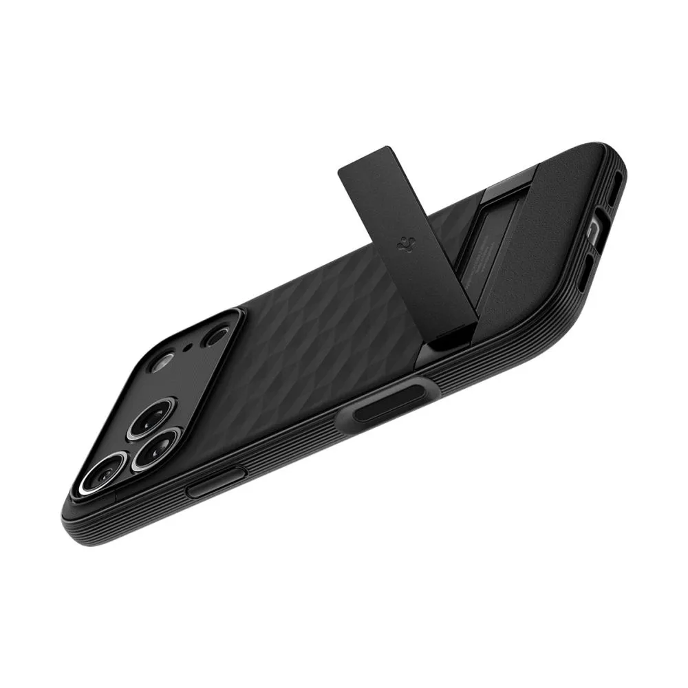 Apple iPhone 17 Pro Max suojakuori musta SPIGEN PARALLAX ”S” MAG MAGSAFE