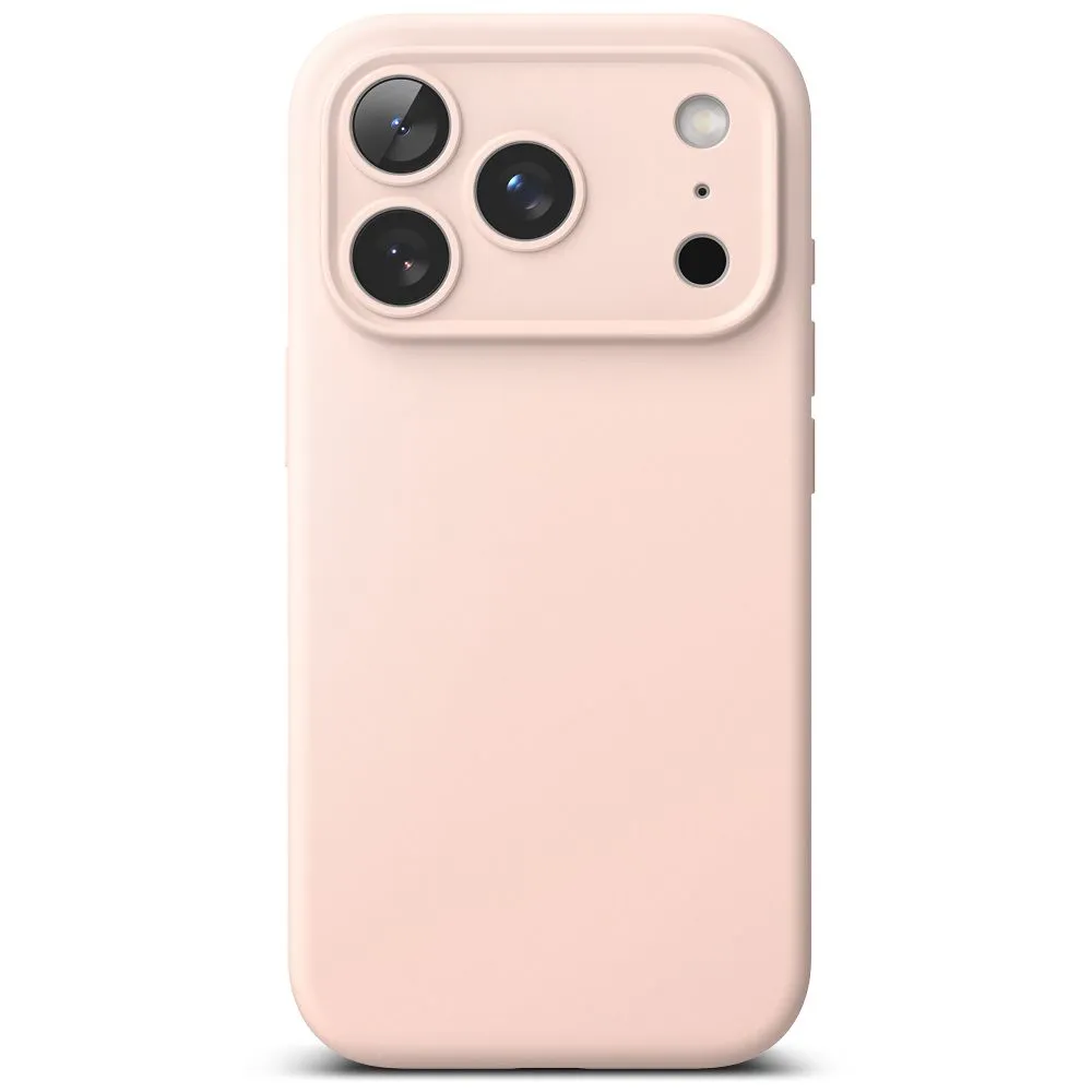 Apple iPhone 17 Pro Max suojakuori pinkki RINGKE SILICONE MAGNETIC MAGSAFE
