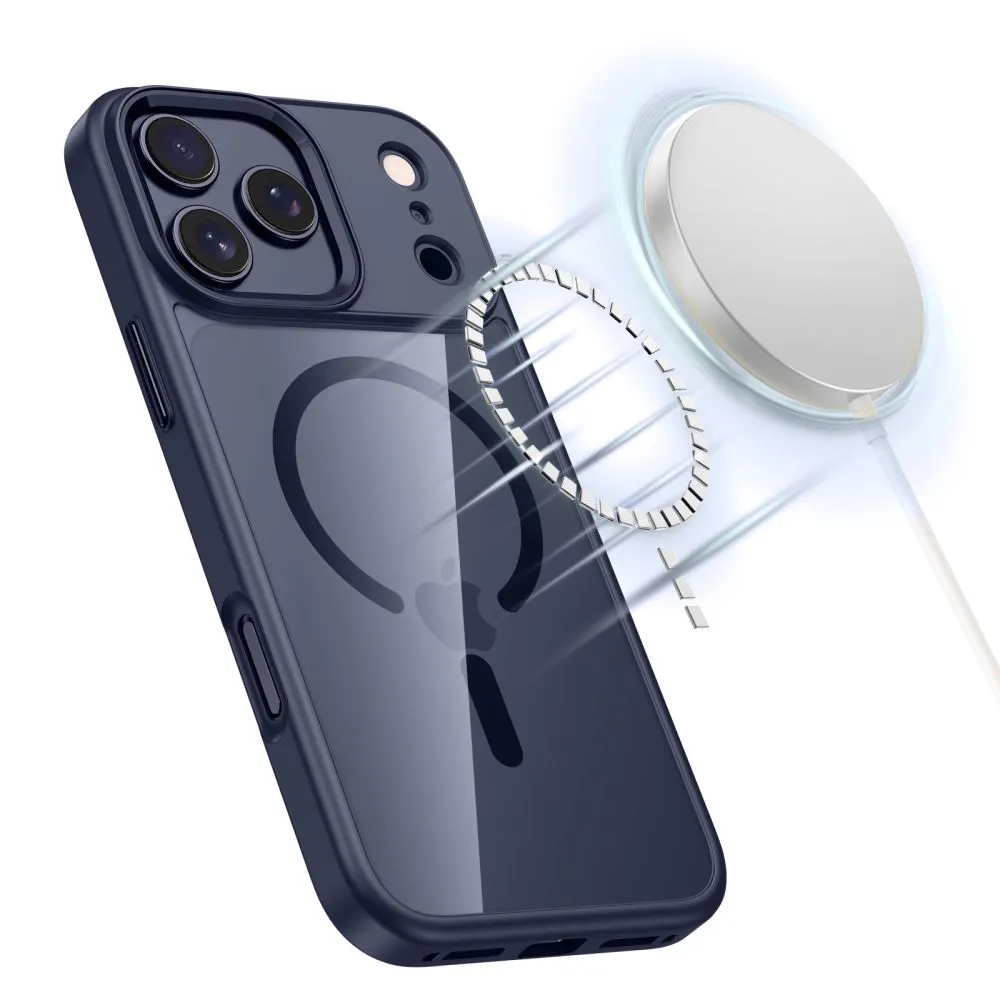 Apple iPhone 17 Pro Max skal blå TECH-PROTECT MAGMAT MAGSAFE