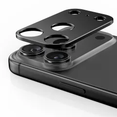 Apple iPhone 17 Pro Max apsauginis stiklas Juoda TECH-PROTECT CAMALLOY FIT+