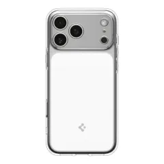 Apple iPhone 17 Pro Max suojakuori valkoinen SPIGEN ULTRA HYBRID ”T” MAG MAGSAFE