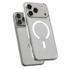 Apple iPhone 17 Pro Max suojakuori läpinäkyvä SPIGEN ULTRA HYBRID MAG MAGSAFE